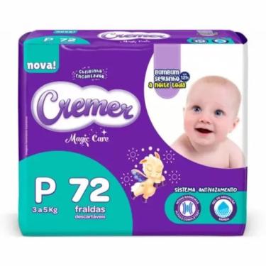 Imagem de Fralda Cremer Magic Care P 72 Unidades
