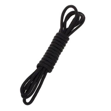 Imagem de Corda 4mm 10 Metro Preta Polipropileno Náutica Carga Camping