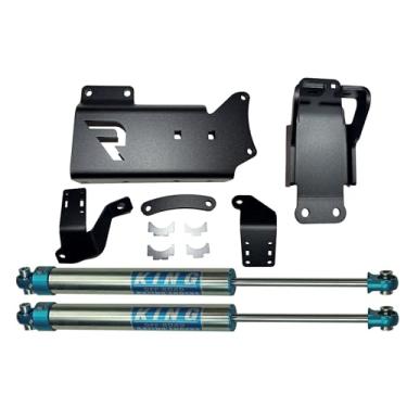 Imagem de SUPERLIFT SUSPENSION Kit estabilizador de direção dupla para RAM 2500/3500 | Cilindro série King 2.0 | 92770-1 | Serve para RAM 2500/3500 4WD 2014-2025 sem elevação para qualquer altura de elevação