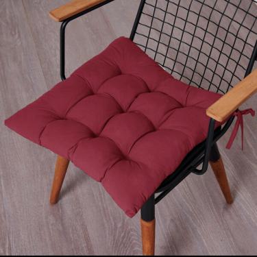 Imagem de Almofada Para Cadeira Futton Ox 40x40cm - *vinho