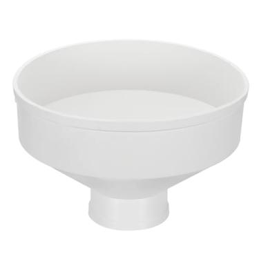 Imagem de PATIKIL Redutor de duto de 30,5 cm a 10 cm, adaptador de aumento de tubo de PVC para dutos de tubo de fluxo de ar para dutos de ventilação DWV (dreno, resíduos e ventilação), branco