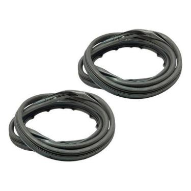 Imagem de Borrachas Da Porta Traseira Siena Palio Original Kit 2 Peças 51938605 51938606