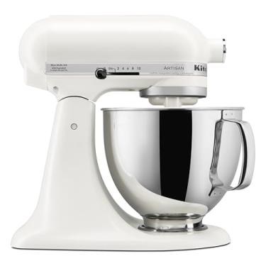 Imagem de KitchenAid Misturador de cabeça inclinada Artisan Series 5 litros, porcelana