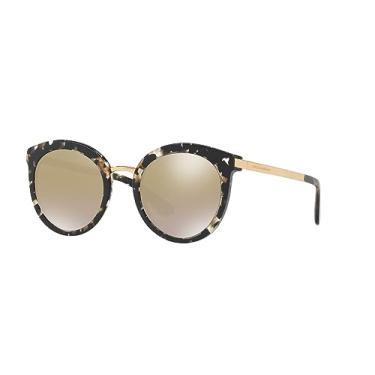 Imagem de Óculos de sol feminino DG4268 52 multicolorido/dourado 52 mm Dolce & Gabbana