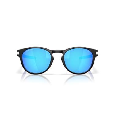 Imagem de Óculos de Sol Oakley Latch 0OO9265 926570 Tam 53 / Preto Fosco - Lentes Prizm Sapphire