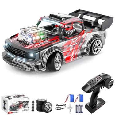 Imagem de GoolRC RC Drift Car 1/18 RC Car Fast and Furious Cars Remote Control Car for Boys 8-12 2.4GHz 4WD 30km/h RC Race Car Full Scale High Speed Kids Gift RTR with ESP Function RC Car for Kids 2 Battery