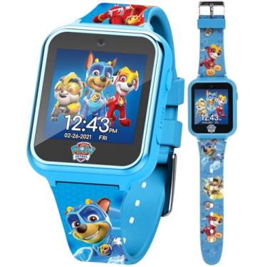 Imagem de Accutime Relógio inteligente Patrulha Canina com câmera para crianças e crianças pequenas – Smartwatch interativo para meninos e meninas com jogos, gravador de voz, calculadora, pedômetro, alarme,