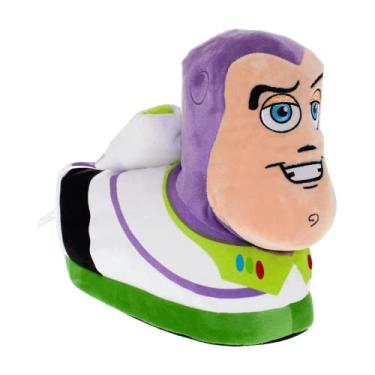 Imagem de Pantufas Happy Feet oficialmente licenciadas pela Disney e Pixar, para homens, mulheres, crianças, como visto no Shark Tank, Buzz Lightyear, 5.5-10 Women/4.5-9 Men