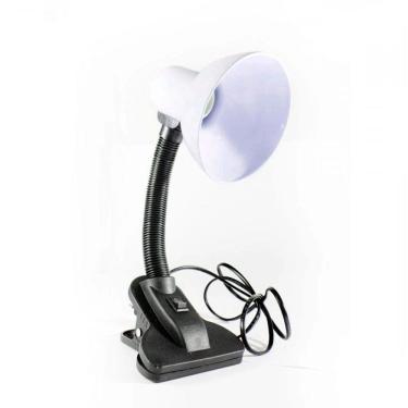 Imagem de Luminaria Com Garra Mesa Articulavel Escritorio Iluminaçao Sala Trabalho Abajur