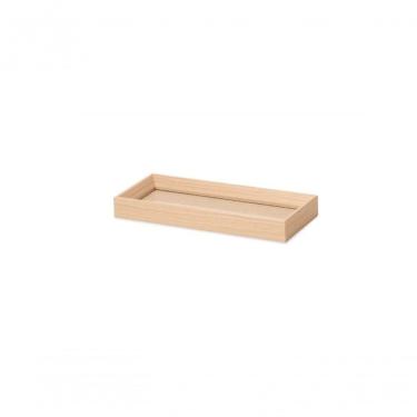 Imagem de Bandeja Retangular Em Mdf E Linho 45x27x3,5cm 15680 - Mart