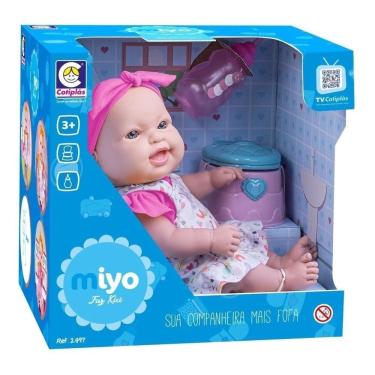Imagem de Boneca Reborn Miyo Faz Xixi Cotiplas