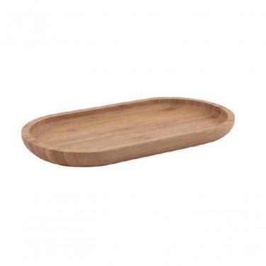 Imagem de Bandeja Oval Ecokitchen Bambu 24 Cm - Mimo Style - Bm19132