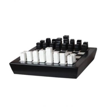 Imagem de Goods Jogo Xadrez G Preto Laca Geo A 7 L48 P 48