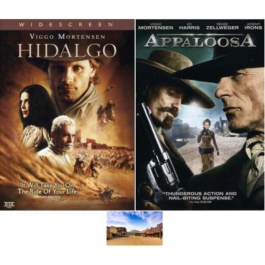 Imagem de Burns Vista Conjunto De Dvds Viggo Mortensen Western Double Feature Hidalgo & Appaloosa 2 Inclui Cartão Arte Do Filme