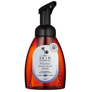 Imagem de Sally B's Skin Yummies Sabonete Líquido Para As Mãos Lavender Foaming Soap - Emoliente Orgânico Pele Sensível E Alívio Da Vermelhidão/Sabonete Ewg/ 8,5 Oz (Lavanda)