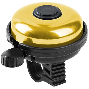 Imagem de Xthuge Campainha De Bicicleta Clássica, Alumínio Com Som Alto E Nítido Para Adultos Crianças (Dourada Uso A Mão Esquerda)