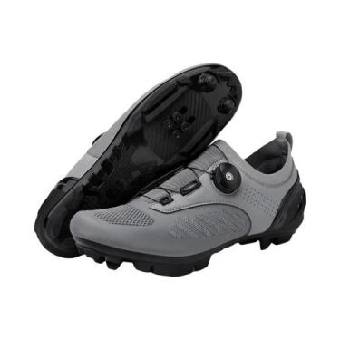 Imagem de Sapatos De Ciclismo MTB De Fibra De Carbono Feminino Masculino Tênis D