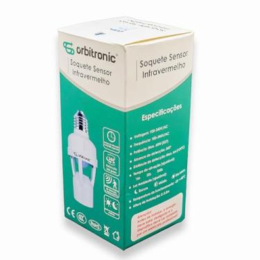 Imagem de Sensor De Presença Para Lâmpada Soquete E27 Com Fotocélula Bocal Orbitronic Orb7790