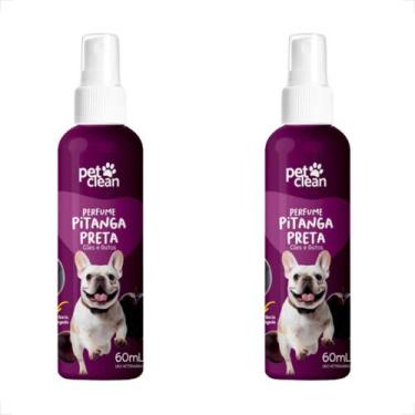 Imagem de Kit 2 Perfume Pitanga Preta Pet Clean - 60mL