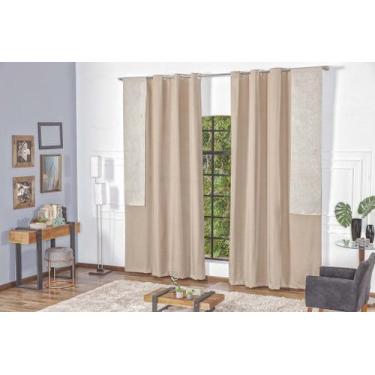 Imagem de Cortina Belfort - Casa Artuz, 3m, Cáqui