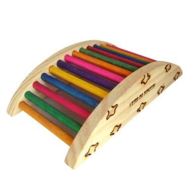 Imagem de Ponte colorida - Pinguim-Artesanatos