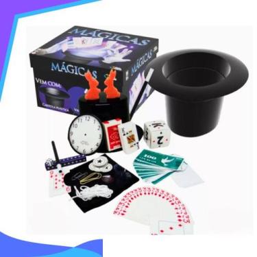Imagem de Jogo kit magicas com 30 truques de magicas 7282- pais e filhos