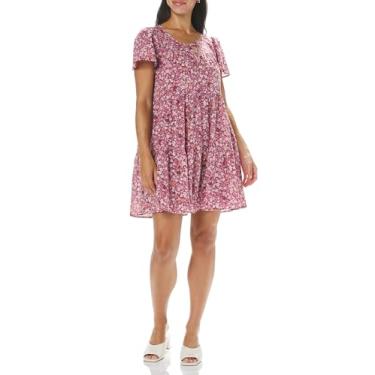 Imagem de Lucky Brand Mini feminino estampado floral em camadas, multicor, PP