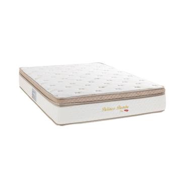 Imagem de Colchão Casal Molas Ensacadas 138cm X 32cm Pallace Branco