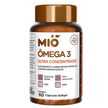Imagem de Ômega 3 Mió Ultra Concentrado com 60 Cápsulas Softgel