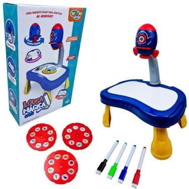 Imagem de Mesa Projetora De Desenhos Space Grande Infantil Brinquedos - Wellkids