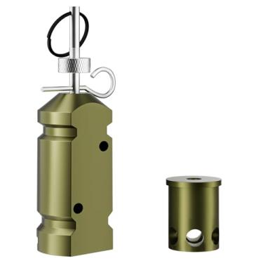 Imagem de NIRIAHO Alarme De Viagem Perímetro, Dispositivo Fio Acampamento Calibre 12, Sistema Segurança Alerta Precoce Para Propriedade/Dissuasão Ursos (Verde)