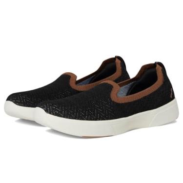 Imagem de Keds Tênis feminino Blisswalk Loafers, Preto/Cognac Eng Knit, 34