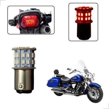 Imagem de Lâmpada Led Freio 2 Polo 1157 50 Leds Moto XVS 950