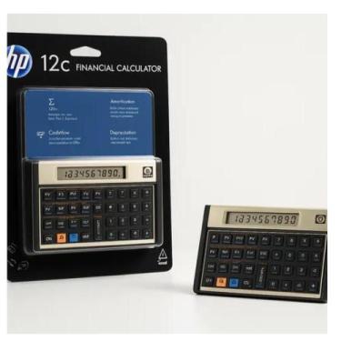 Imagem de Calculadora Financeira Hp 12c Gold.
