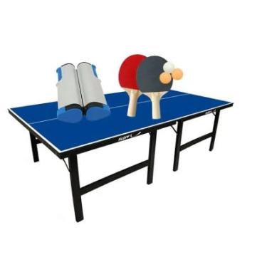 Imagem de MESA PING PONG MDP 15mm 1001 KLOPF + Kit Completo 5091