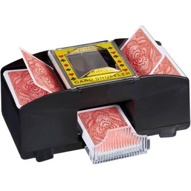 Imagem de Embaralhador Automático de Cartas 2 Baralhos Portátil - Livon