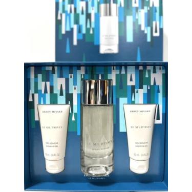 Imagem de Kit issey miyake le sel dissey edt 100ml + 02 shower gel 50ml