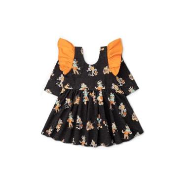 Imagem de MONICA + ANDY Vestido de manga curta orgânico para bebês Let's Dance, Disney Costume Parade, 0-6 Meses