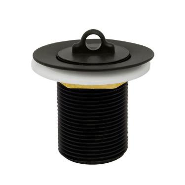 Imagem de Válvula/Ralo Tanque Pia E Cuba Metal Black/Preto 1.1/4``