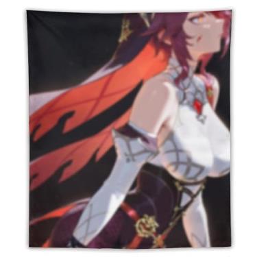 Imagem de LIEGBMEU Sexy Bikini Hot Anime Girl Tapeçaria 127.0 cmx152.4 cm Interior Exterior Wall Quilt Art Decoração de Tapeçaria Caprichosa, AF101