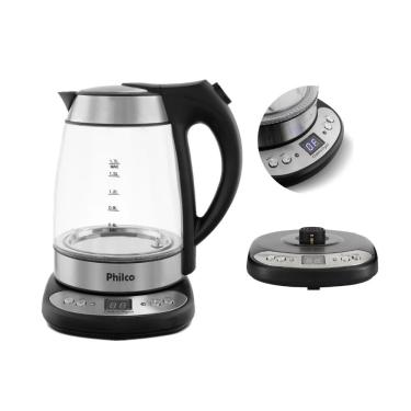 Imagem de Chaleira Elétrica Digital Glass 1,7L PCHD Philco 110V