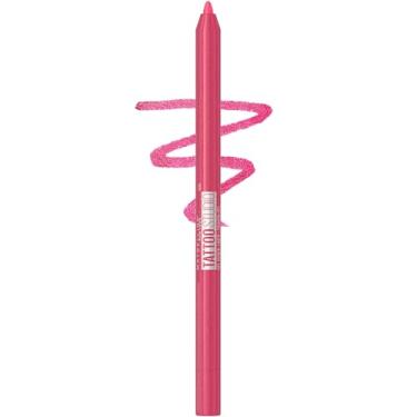 Imagem de MAYBELLINE Lápis delineador afiável Tattoo Studio, uso 36 horas, impermeável, rosa intenso, 1 unidade