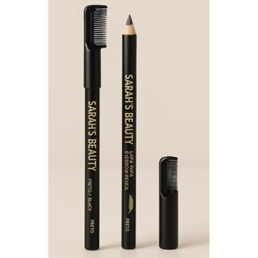 Imagem de Lápis Preto para Sobrancelha, Micro Precision Eyebrow Pencil, Lápis Ultra-Fino para Sobrancelhas