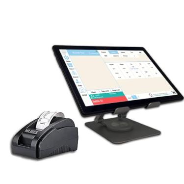 Imagem de MRBOSS Tablet móvel POS caixa registradora de 5 cm aplicativo de software para impressora de recibos para pequenas empresas, restaurante, varejo, mercearia, conveniência, caminhão de comida móvel
