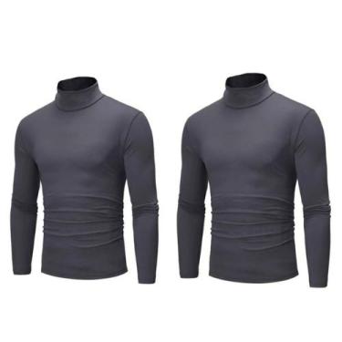 Imagem de Camisa segunda pele gola alta /kit com 2 unidades - Freitas Modas, Cin