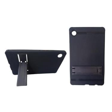 Imagem de Capa Com Suporte Samsung Tab A9 8.7 SM-X110 Preto - Dsitrbuidora Brita