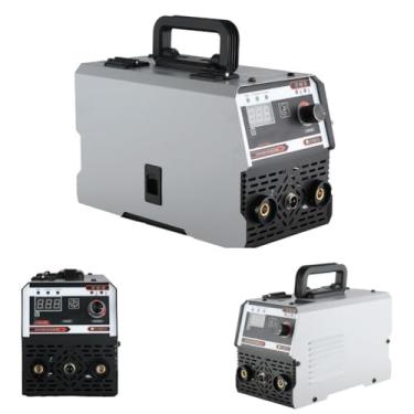 Imagem de Máquina portátil de solda por arco de dupla função, Máquina de solda multiuso IGBT DC Inverter, adequada para aço de baixo carbono, aço carbono médio e aço de liga