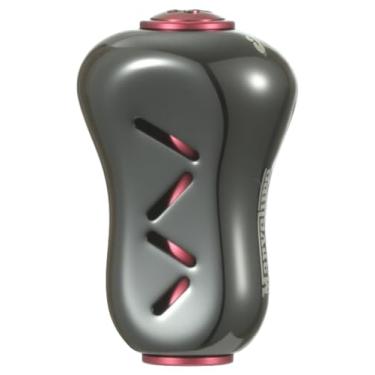 Imagem de MARVELURE Maçaneta de titânio 1,06 polegadas (27 mm) compatível com Shimano Stradic Vanford Curado SLX, Daiwa Fuego Ballistic Tatula Fishing Reel (preto vermelho)