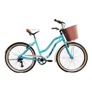 Imagem de Bicicleta Retro Ntz Beach Marcha Conforto Preto Quadro 26