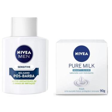 Imagem de Kit 1 Bálsamo Pós Barba Nivea Men Sensitive 100ml